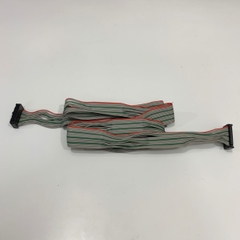 Cáp Hirose IDC 20 Pin Flat Ribbon Cable 20 Wire Dài 1.35M IDC Pitch 2.54mm Type AD Cable Pitch 1.27mm For Terminal Block Module Hirose PLC CNC CMC