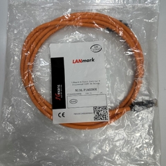 Cáp Mạng 2M 6.5ft N116.P1A020OK LANmark CAT6 Unscreened UTP Ethernet Cable RJ45 to RJ45 Orange LSZH 24AWG Nexans 4PR For Industrial Ethernet Cable