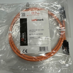 Cáp Mạng 1M 3.3ft N116.P1A010OK LANmark CAT6 UTP Ethernet Cable RJ45 to RJ45 Orange LSZH 24AWG Nexans 4PR For Industrial Ethernet Cable