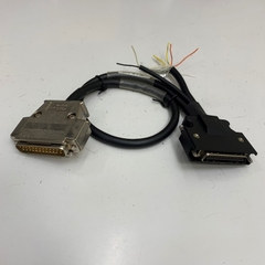 Cáp Tín Hiệu 0.5M Splitter Y Cable Servo Drive CN1 Connector MDR 50 Pin Male to DB25 Male UMAC-G Cable Hitachi