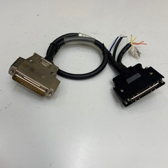 Cáp Tín Hiệu 0.3M Splitter Y Cable Servo Drive CN1 Connector MDR 50 Pin Male to DB25 Male UMAC-G Cable Hitachi