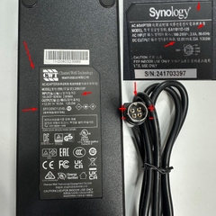 Adapter 12V 10A 120W CWT Channel Well Technology OEM Thay Thế Synology 12V 8.33A 100W EA11011D-120 Connector Tip Size 4 Pin Mini Din 10mm Plug For NAS Server, DS918+ DS918