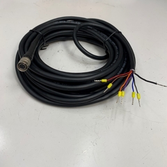 Cáp 10M 33ft Power and I/O Cable Connector Hirose HR10A-7P-6S(73) 6 Pin Female to 6 Core Open End For Industrial Camera Basler