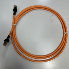 Cáp Mạng 3M 10ft Nexans N101.224EO LANmark-6 Patch Cord CAT6 Orange 250MHz RJ45 S/FTP LSZH Shielded 4-Pair 26AWG For Industrial Ethernet Network LAN Gigabit