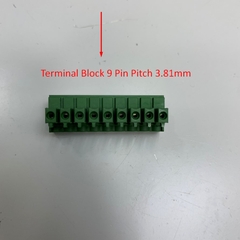 Vít Khối Nối Thiết Bị Đầu Cuối Điện DECA Terminal Blocks MC Series MC 9 Ways 9 Pin Female Pitch 3.81mm For Switches Advantech ADAM Converter