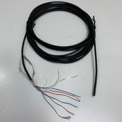 Cáp Điều Khiển Slim Chống Nhiễu Dài 1M 3.3ft Dongguan Shielded Cable 6 Core x 0.07mm² 75°C 30V VW-1 OD 3.1mm For Industrial Data Communication RS232/RS-422/RS-485