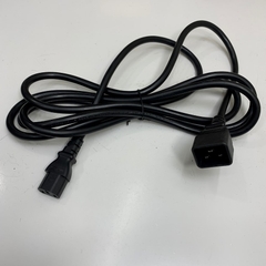 Dây Nguồn Máy Chủ Dài 3M 10ft Server Dell EMC PUMING AC Power Cord Cable Jumper Cord IEC C20 to C13 16A/10A 250V 14AWG 3x1.5mm² 105°C UL CSA OD 8.6mm For Rack PDU UPS APC