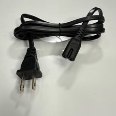 Dây nguồn 1.5M 5ft KONICE AC Power Cord NEMA 1-15P to C7 10A 125V/250V Cable 2x0.824mm² 18AWG 2C VW-1 105°C 300V