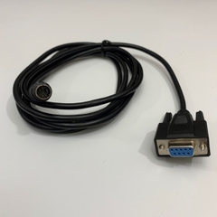 Cáp Điều Khiển RS232 Communication FBS-232P0-9F-150 Cable 6Ft Dài 1.8M Mini Din 4 Pin to DB9 Female For Download of Software or Update Data FATEK FBS Series PLC