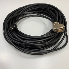 Cáp Điều Khiển Mitsubishi GT01-C300R4-8P Dài 30M Cable MD8M to DB9 Male For PLC Mitsubishi FX Series and HMI Mitsubishi GT Series