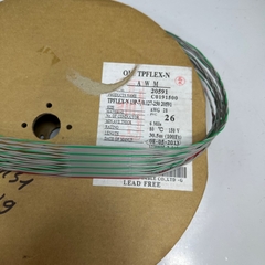 Cáp Bẹ Nhiều Mầu OKI TPFLEX-N 13P-7/0.127-250 2059 IDC 26 Pin Flat Rainbow Ribbon Cable 26 Wire 1.27mm Pitch 26 Way Unscreened 33mm Width 28AWG 80°C 150V Length 30M