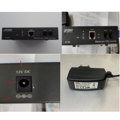 Adapter 12V 1A DVE Connector Size 5.5mm x 2.5mm For Planet VC-1025 / Ethernet over VDSL Converter