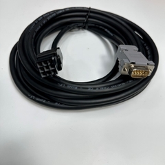 Cáp 30M 100ft Delta Power Encoder Signal Cable ASDBCAEN0030 Connector 1-172161-9 9 Pin to DB9 Male Cable For Delta Servo Drive witch AC Motor Delta