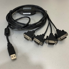 Cáp USB to 4 Port RS232C Converter Cable 1.5 Meter Gearmo USA-FTDI4X For Medical Hospital Computer Laptop, Desktop Trong Phòng Xét Nghiệm Bện Viện, Phòng Khám