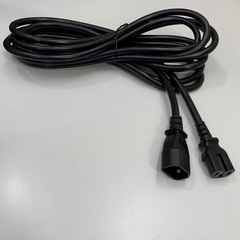 Dây Nguồn Cisco CAB-C15-CBN Cabinet Jumper Power Cord 10A 250VAC IEC 60320 C14 to C15 Dài 5M 17ft  H05VV-F 18AWG 3x1.5mm² Cable OD 8.5mm AC Power Cable E-JUN in China
