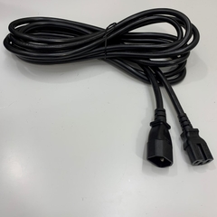 Dây Nguồn HPE Aruba J9944A IEC 60320 C15 to IEC 60320 C14 Dài 5M 17ft 10A 250V H05VV-F 18AWG 3x1.5mm² Cable OD 8.5mm AC Power Cable E-JUN in China