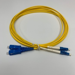 Dây Nhẩy Quang 3M LC/SC OS2 Single Mode Duplex 9/125 ADC Fiber Patch Cable Yellow Cable 2.0mm PVC