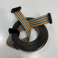 Cáp Kodak Trendsetter VLF Aable Assembly OEM EH-BP 10-3347A 17Ft Dài 5M Flat Ribbon Rainbow Cable IDC 20 Pin 2.54mm For Laser Marking Machine Kodak Trendsetter VLF