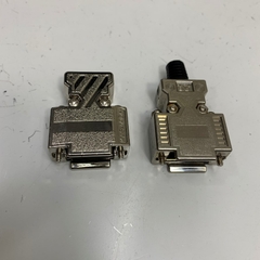 Vỏ Ốp Original Metal Shell Cover Housing Hood Colour Silver For D-Sub 9 Pin RS232 15 Pin VGA Series Connector Plug 9 Way Panel Mount