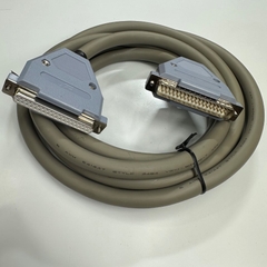 Cáp 2M 6.5ft OEM Thay Thế Airtac F-DSUB37S200 Connector DB37 Pin Male to Female Extension Shielded Cable Hitachi 37 Core x 0.2mm² OD 12.5mm Grey For Airtac industrial Servo Driver Power and Signal I/O Cable