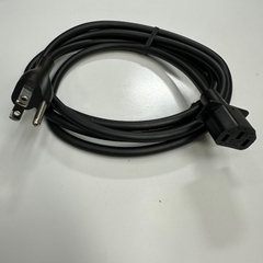 Dây Nguồn 1.8M 6ft Longwell LP-30D LS-13M AC Power Cord NEMA 5-15P to C13 10A 250V 3x0.75mm² UL 18AWG For Industrial Computer, Industrial Network Switch Cisco