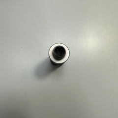 Đầu Nối Cảm Biến Jack IFM E11504 Eltra Trade Connector M12 A-Coded 4 Pin Male Gold Plated Screw Terminal Straight For Turck Industrial Sensor Cable M12