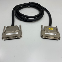 Cáp Contec HDRA 100 Pin Male to HDRA 100 Pin Male Connector Pitch 0.8mm with Screws Servo I/O Cable Dài 1.5M 5ft For Contec I/O Advantech I/O Industrial Card