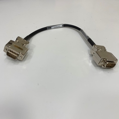 Cáp MYUNGBO 24AWGX2P RS232 DB9 Male to Male Cross Cable Dài 30Cm Connector KAS-09DH Jack Metal Gold Plated Shell Kit 9 Pin Serial Port For Số Hóa Dữ Liệu RS232 Communication
