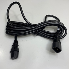 Dây Nguồn 3.7M 12.3ft Lian Dung Cable 038-003-993 Jumper Cord IEC C13 to C14 13A 250V 16AWG 3x1.31mm² 105°C UL CSA OD 8.0mm For Cisco Network Devices Switches, Routers, Firewalls
