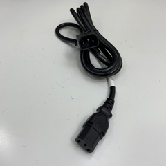 Dây Nguồn Dài 2M 6.5ft Dell Networking Cisco Juniper C14 to C13 Longwell Power Cord 10A/250V 17AWG 3x1.04mm² 105°C UL CSA OD 8.2mm For Cisco/ Dell Network Devices Switches, Routers, Firewalls