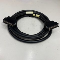Cáp 2.5M 8.3ft SCSI Connector MDR 36 Pin Male to Male With Latch Clip Pitch 1.27mm Gold Cable 22 Core For I/O Signal Servo Driver Cable