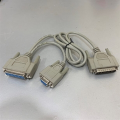 Cáp Nối Tiếp Serial Y Splitter Cable RS232 DB9 Female & DB25 Female to DB25 Male length 1M