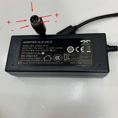 Adapter 24V 2.5A 60W AOYUAN Connector Tip Size 4 Pin Mini Din 10mm Plug