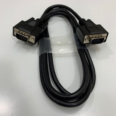 Cáp 1.8M 6ft Điều Khiển Kiết Nối PLC Siemens S7-300 CPU 313C Witch HMi Weintek MT8102iE MT8102iEU MT8103iE Series RS485 Communication Shielded Cable DB9 Male to Male Industrial Control Systems