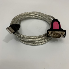 Cáp Chuyển USB to RS232 Serial Cable Z-TEK ZE533A FTDI Chip Adapter Converter Có Đai Vít Cố Định Sợi Cáp