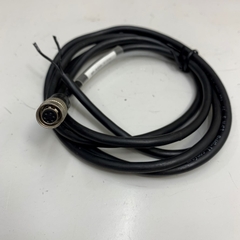 Cáp 1.6M Power Cable Connector Hirose HR10A-7P-6P(73) 6 Pin Female to 2 Core For Basler AVT GigE Sony CCD Industrial Camera Power Signal Cable