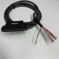 Cáp 1.4M 4.6ft SIRON Conncetor A6CON1 to 40 Core Bare Wire Open End Shielded For I/O Cable Instrument PLC Ormon Mitsubishi