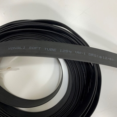 Ống Co Nhiệt Cách Điện PVC Heat Shrink Tubing Black 20mm Flat Width Cable YONGLI SOFT TUBE 125℃ VW-1 DRS Ф40/20 Length 1M