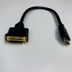 Cáp Chuyển Đổi 30Cm DVI-I Female to HDMI Male Adapter Cable For Monitor HDMI/DVI Video Connection