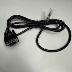 Cáp 1.8M 6ft RS232 Industrial Barcode Scanner Cable RJ50 10 Pin 10P10C to DB9 Male For PLC Industrial Automation, Medical instruments Lấy Nguồn 5V/12V/24V Triên Port DB9 Của thiết Bị