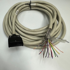 Cáp 5M 17ft Cable Connector IDC 20 Pin Female to 15 Core Bare Wire Open For Encoder System Cable