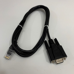 Cáp Điều Khiển Console Serial RJ45 to DB9 Female Cable Black Length 1.5M