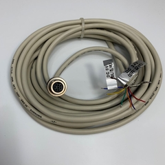 Cáp 5M 17ft Connector Mini DIN 8 Pin Female Circular with M14 Locking to 8 Core Open End Cable Shielded 80C 300V 26AWG SUNGSUNG For Industrial Sensor, Automatic Machine