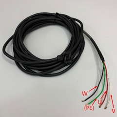 Cáp MR-PWS1CBL7M-A2-H Dài 7M SAMWOM SWM-PWS1CBL7M-A2-H For Mitsubishi Servo Motor Encoder Cable HF-KE, HF-KN, HF-KP, HF-MP, HG-KN, HG-KR, HG-MR