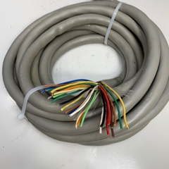 Cáp 8M 26ft 12-8479 SHINKO 2000 30 Core x 0.75mm² 18AWG 105°C 300V OD 18mm Gray For Power Cable and Control Robotics, CNC Machines, Industrial Communication