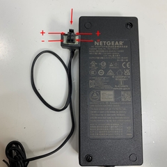 Adapter 54V 1.66A 90W Netgear Connector Size Molex 4 Pin Pitch 3.0mm OEM HP PA-1900-2P-LF 54V 1.67A 90W 5066-2164 4 Pin J9774 For HP 2530-8G PoE Switch J9774A, HP 1920S 8G PoE+ JL383A