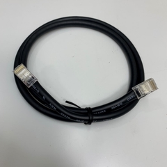 Cáp 0.5M 1.7ft Foxconn 28AWG RJ50 10 Pin 10P10C Male to Male Straight Wired Data UTP Cord Cable For Industrial Control Equipment, Scanners, Laser Equipment
