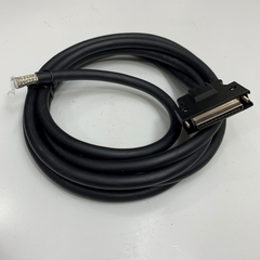 Cáp Điều Khiển SCSI MDR 50 Pin Female Suntone With Screw Pitch 1.27mm Gold Plated to 50 Core Bare Wire Open End Dài 3M 10ft Cable OD 10mm For Servo Motor Driver Control I/O Cable