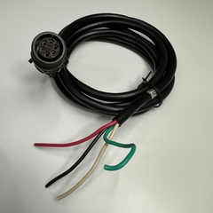 Cáp 1.6M 5.3ft Cable Connector Amphenol MS3106A 14S-6S 6 Pin Female to 4 Core Flying Leads Motor Connector Cable