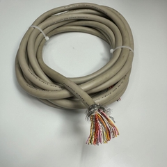 Cáp 6M 20ft Shielded Cable ONAMBA-M 60 Core x 0.17mm² 24AWG 80°C 300V Multi Pair OD 13mm Grey Cable AWM 2464 VW-1SC E43213 For Signals Servo Motor Encoder, Industrial I/O Communication